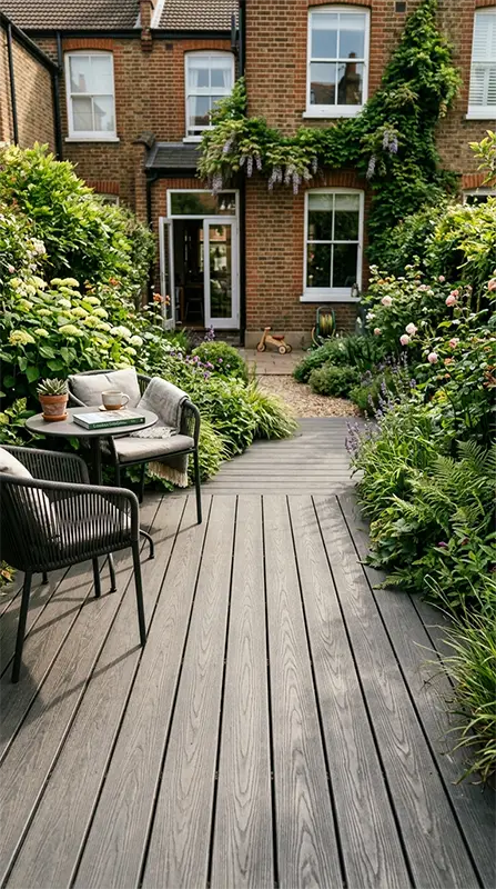Composite decking installation in London